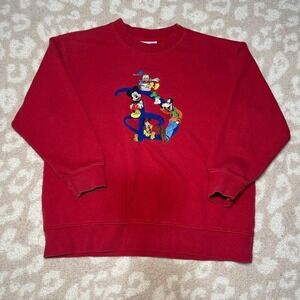 Vintage Disney embroidered sweatshirt (Youth M)